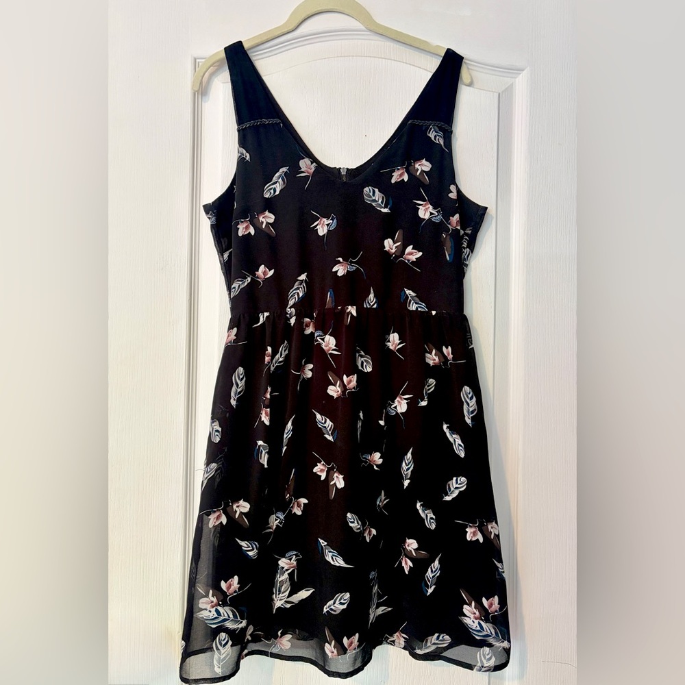 Dex Black Feather dress